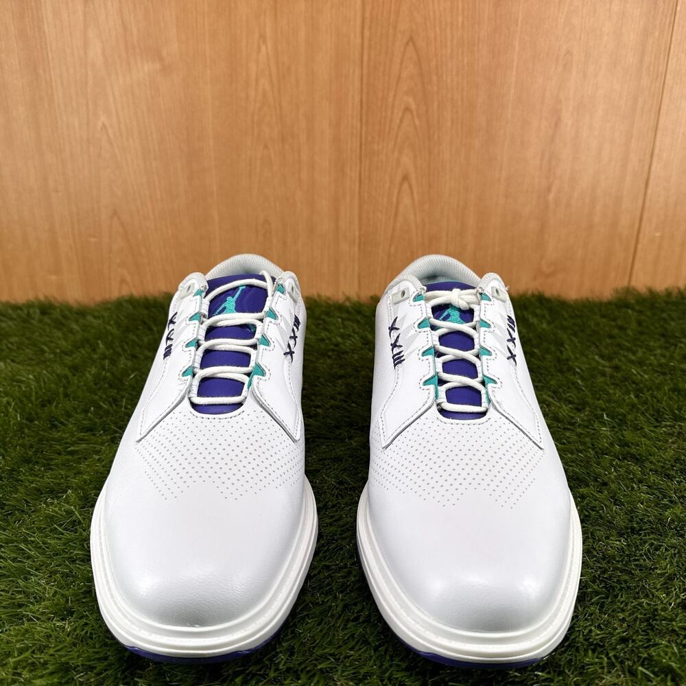 Air Jordan ADG 5 Wide White Grape Ice Golf Shoes FQ7874-100 Men's Size 10 - Picture 4 of 7